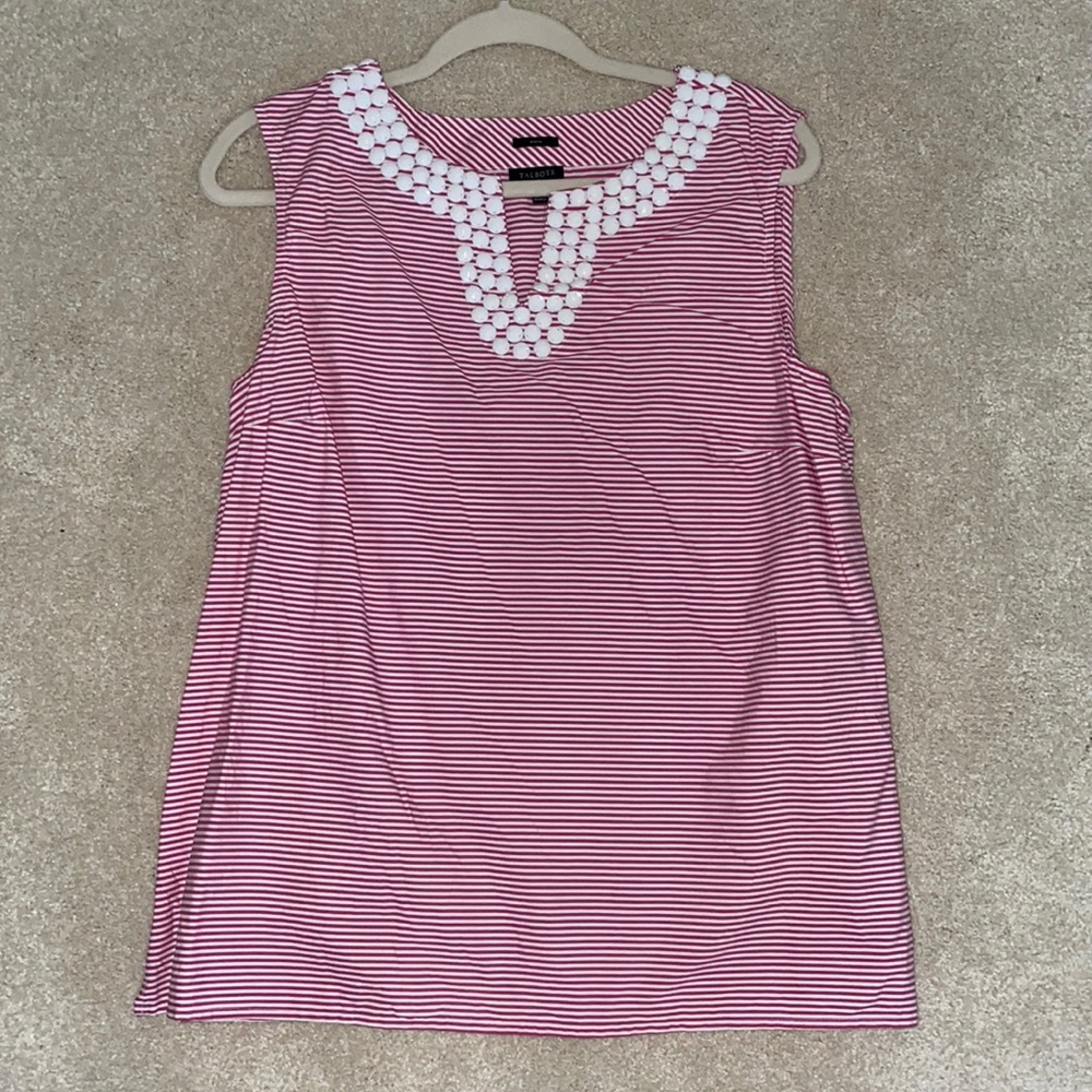 Talbots striped top